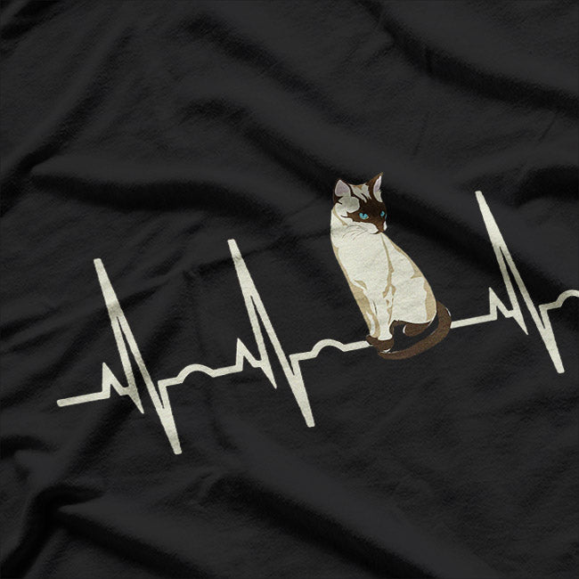 Cute Siamese Cat Lover T-Shirt
