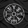 Vegvisir Viking Compass Icelandic Nordic Norse Viking Symbol T-Shirt