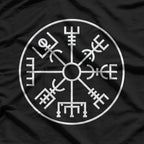 Vegvisir Viking Compass Icelandic Nordic Norse Viking Symbol T-Shirt