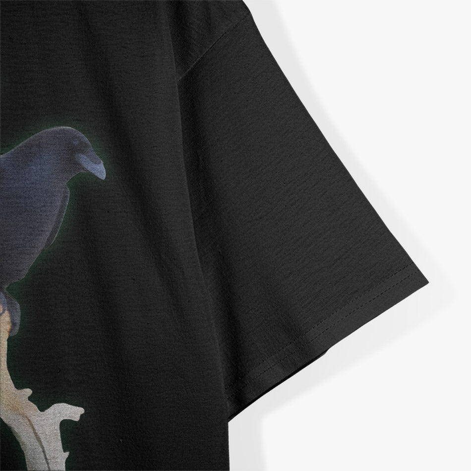Cool Attempted Murder – Funny Crow Raven Dark Humor Bird Lover T-Shirt