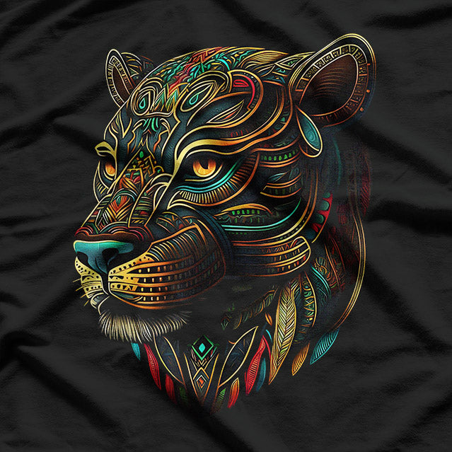 Azteca Mountain Lion T-Shirt