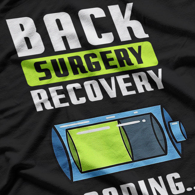 Back Surgery Survivor Lumbar Support Humor T-Shirt