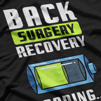 Back Surgery Survivor Lumbar Support Humor T-Shirt