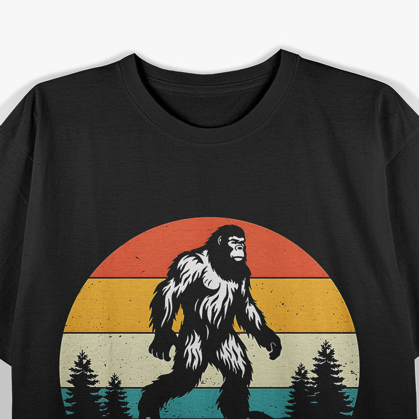 Bigfoot Saw Me Funny Cryptid Humor T-Shirt