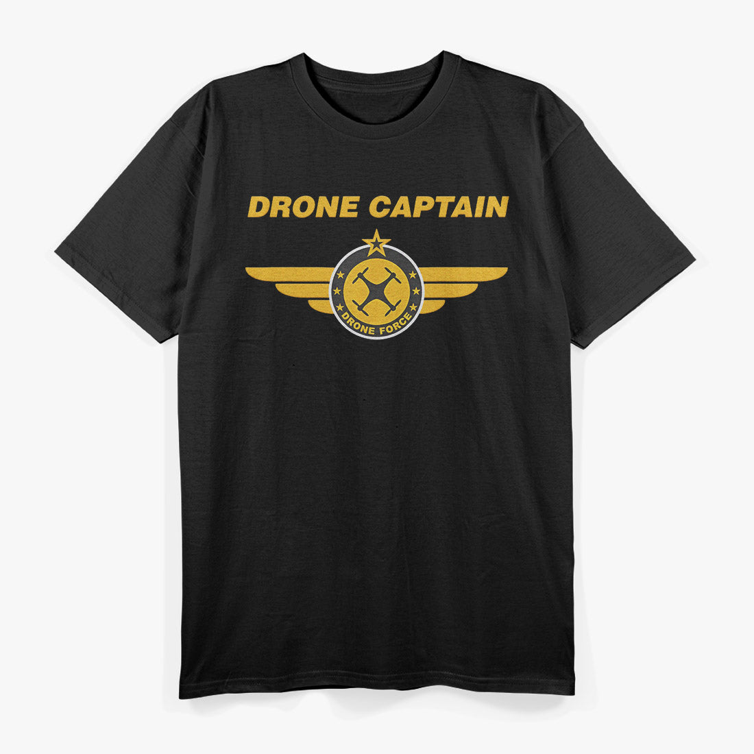 Drone Captain – Pilot Wings Drone Operator Aerotech Love T-Shirt