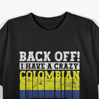 Colombia Pride – Humorous Husband Flag Heritage T-Shirt