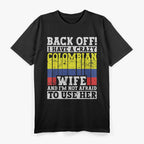 Colombia Pride – Humorous Husband Flag Heritage T-Shirt