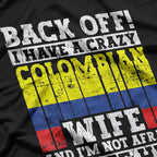 Colombia Pride – Humorous Husband Flag Heritage T-Shirt