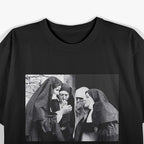 Vintage Smoking Nuns – Hilarious Female Leisure Tee T-Shirt