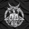 Gothic Unholy The Satanic Nun T-Shirt