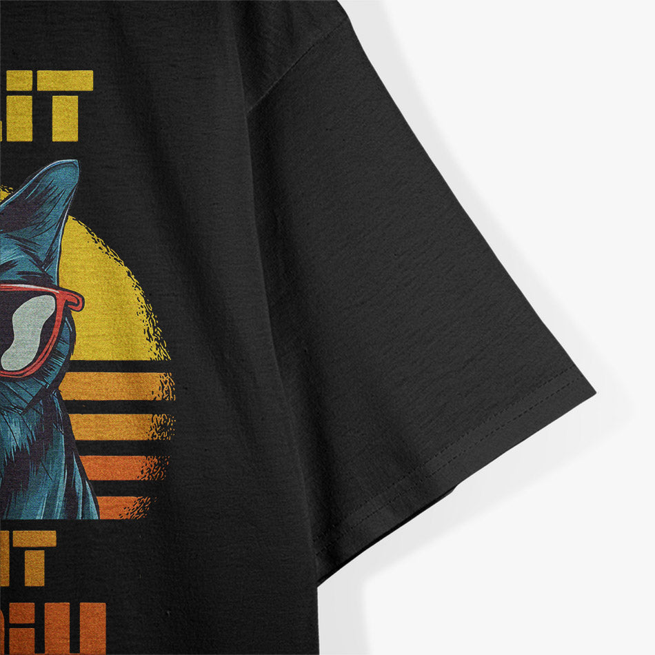 Cat Techno - So Lit Right Meow T-Shirt