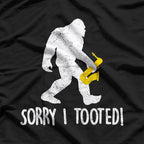Sorry I Tooted: Bigfoot’s Guilty Secret T-Shirt