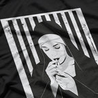 Techno Nun – Hardstyle Rave Party Vibes T-Shirt