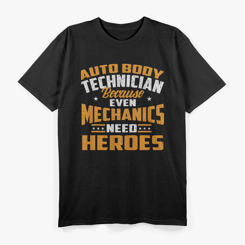 Auto Body Technician: Skilled Mechanic & Car Repair T-Shirt