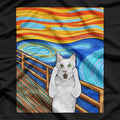 Funny Cat Scream Art - Feline Drama T-Shirt