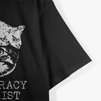 Funny Cat - Conspiracy Theorist T-Shirt