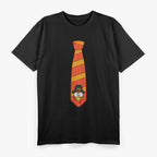 Funny Thanksgiving Turkey Tie Perfect Family Dinner Design T-Shirt