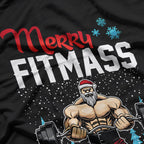 Merry Fitmas - A Fitness Holiday Cheer T-Shirt