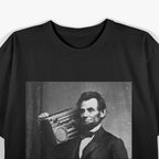 Drop Beats Not Bombs - Abraham Lincoln with a Beat T-Shirt