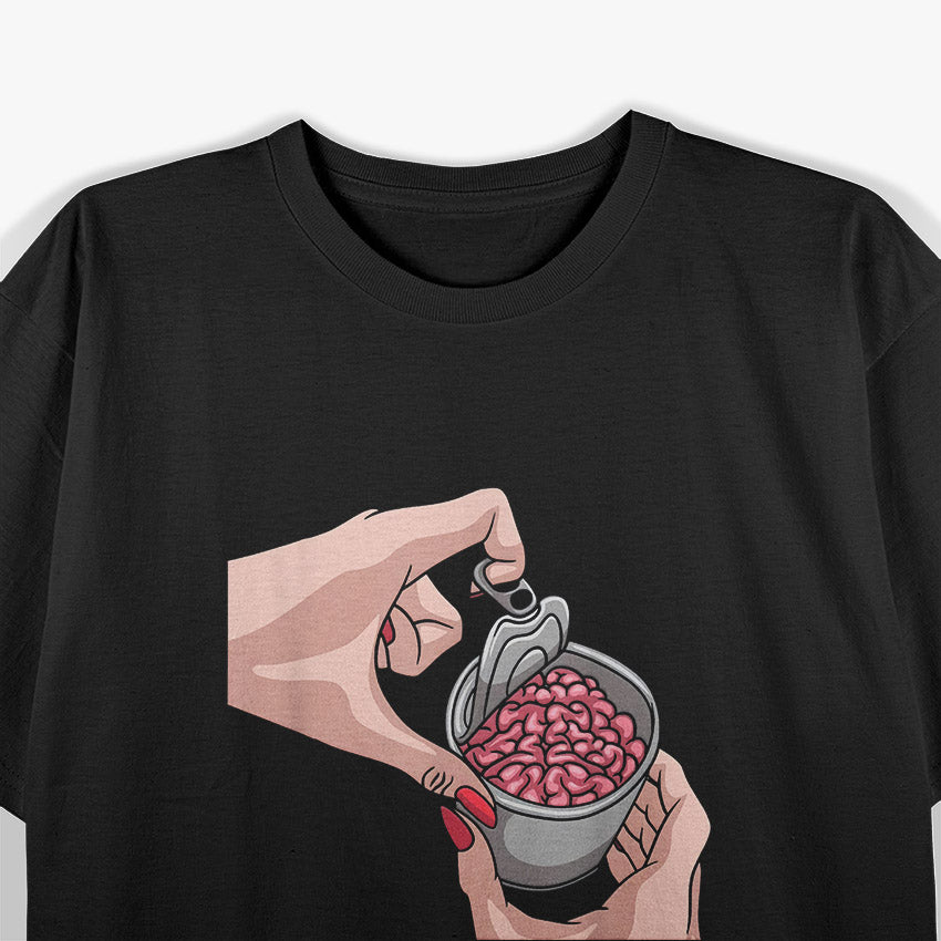Brain Occult Gothic Mystery Dark Art Lover T-Shirt