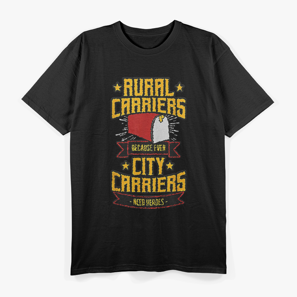 Rural Carriers Postal Worker Mail Delivery Mailman Postman T-Shirt