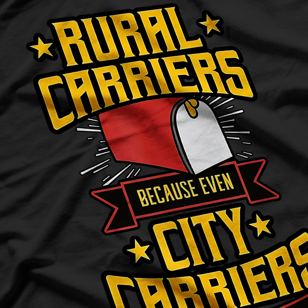 Rural Carriers Postal Worker Mail Delivery Mailman Postman T-Shirt