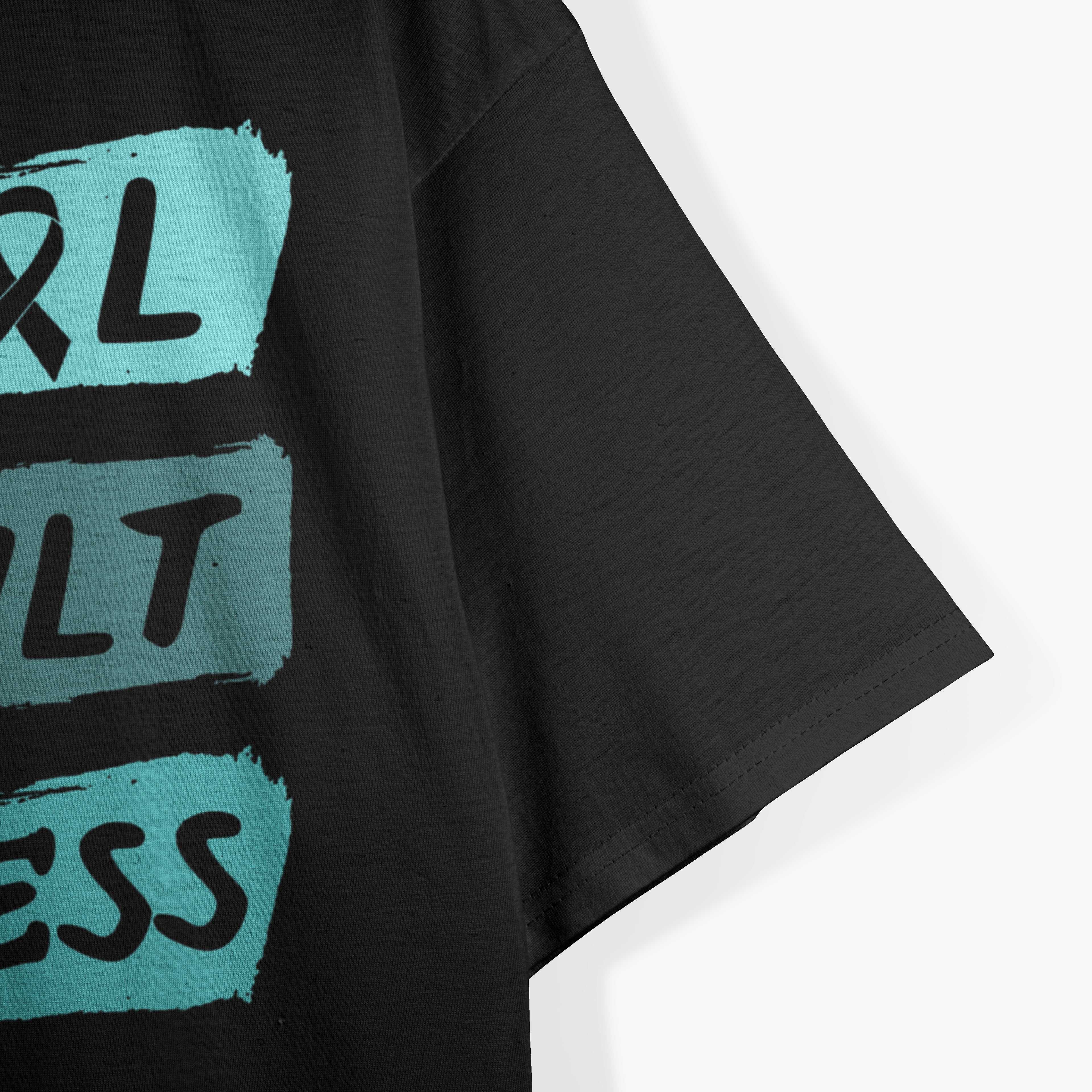 Sexual Assault Awareness Teal Ribbon T-Shirt