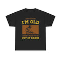 Shotgun Gun And Skeet Shooting Old I'm Old Out Of Range T-Shirt
