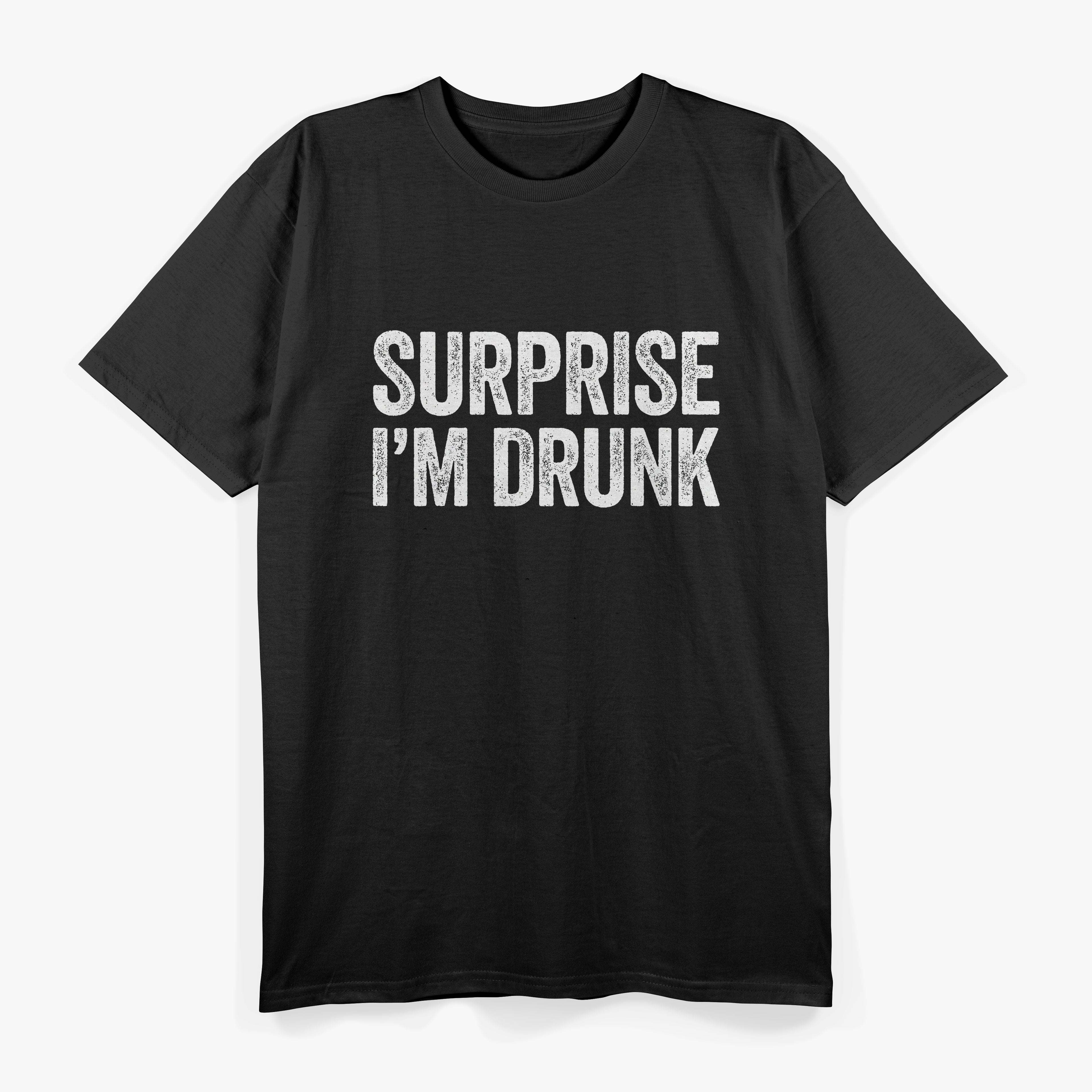 Surprise I'm Drunk Funny Adult Day Drinking Party T-Shirt
