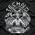 Techno Satanist Goat Dark Beats T-Shirt
