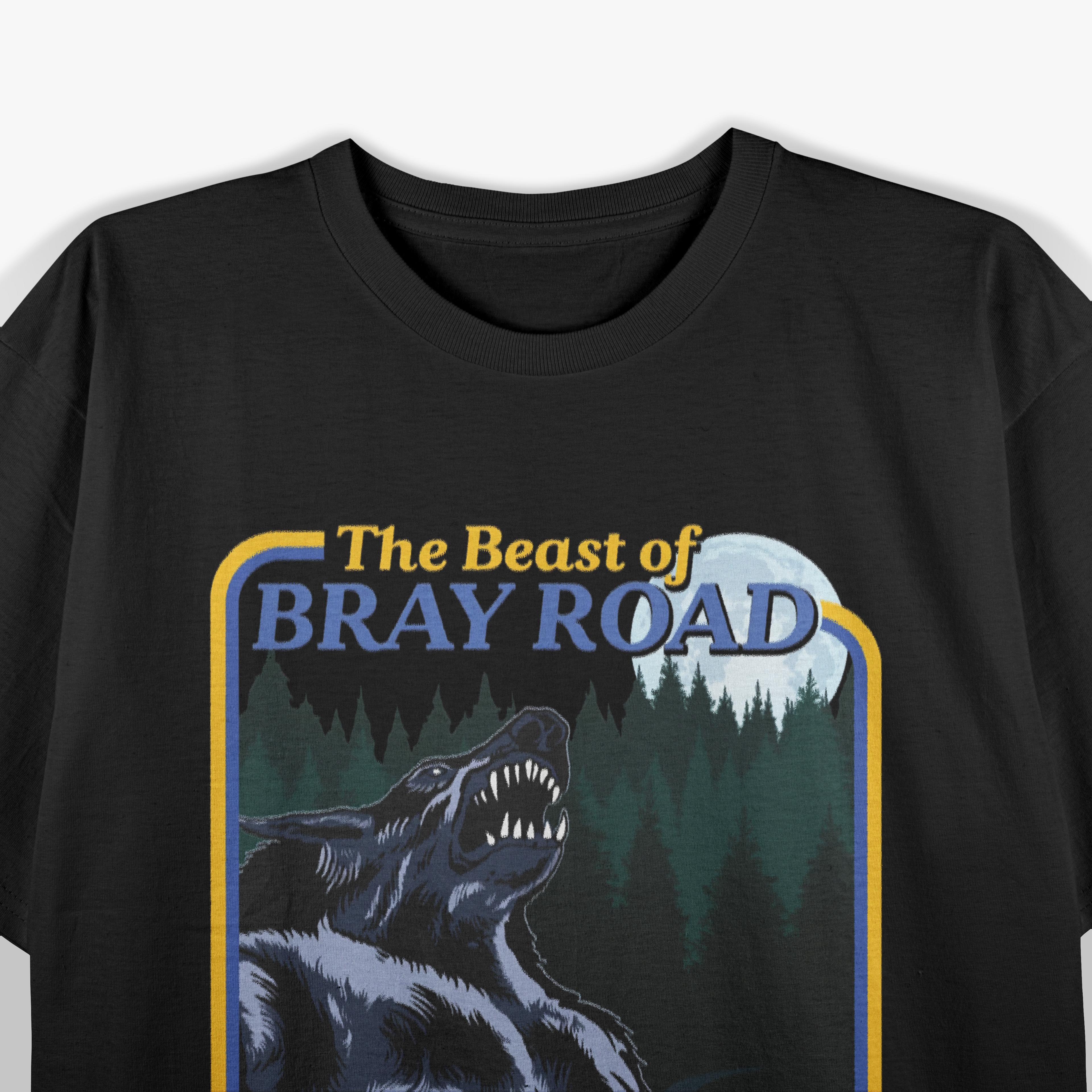 The Beast of Bray Road - Retro Wisconsin Dogman Cryptid T-Shirt