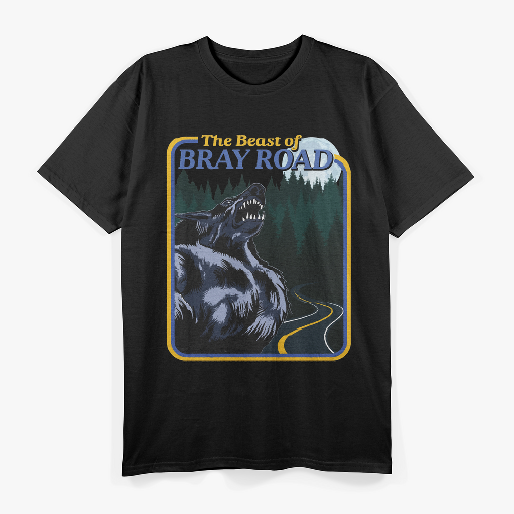 The Beast of Bray Road - Retro Wisconsin Dogman Cryptid T-Shirt