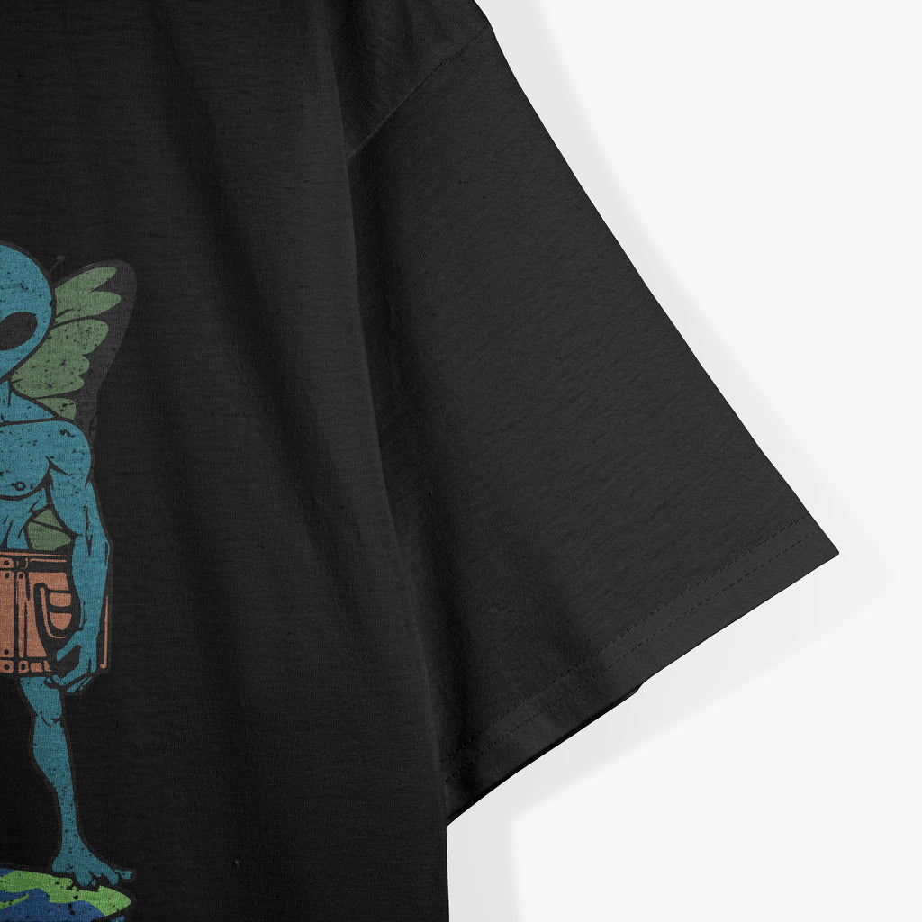 The Conspiracy Club Funny UFO Bigfoot Alien T-Shirt