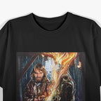 Classic Sci-Fi Horror  Vintage Creature Inspired Graphic T-Shirt