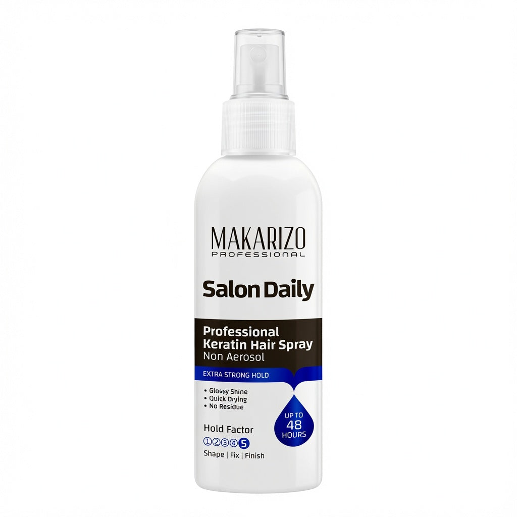 Salon Daily Professional Keratin Hair Spray Non Aeorosol - Extra Strong Hold 200 mL