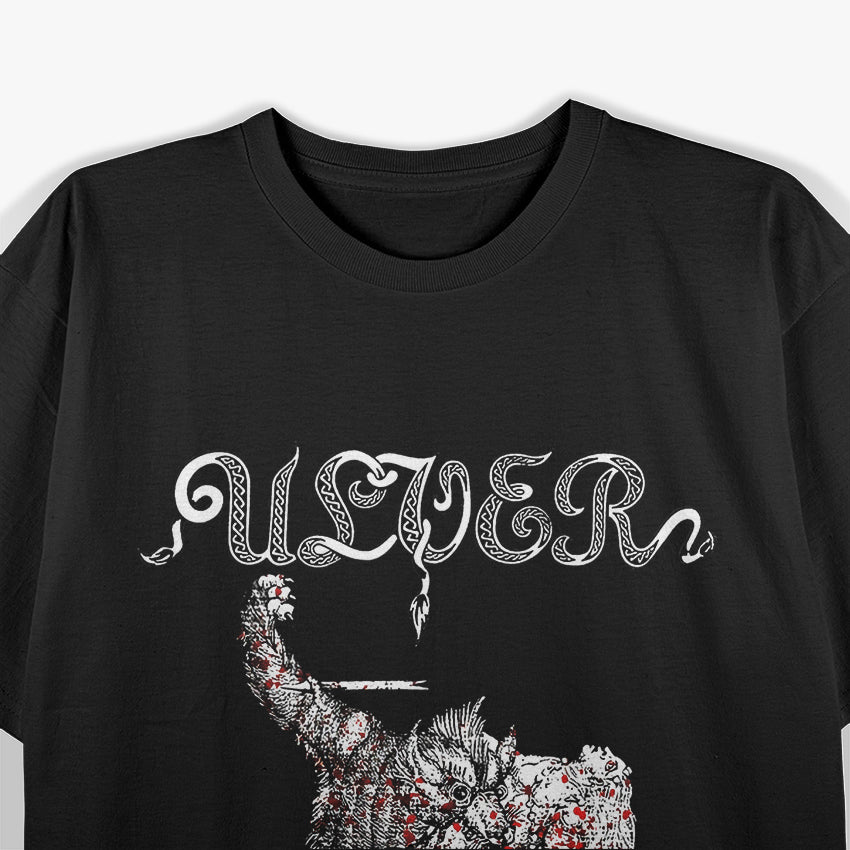 Ulver Vargnatt Inspired Early Black Metal T-Shirt