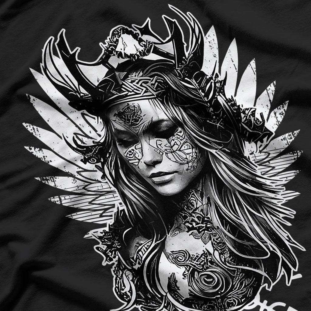 Viking Goddess Freya Nordic Norse Majesty T-Shirt