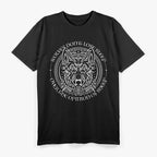 Viking Tattoo Fenrir Wolf Unyielding Spirit T-Shirt