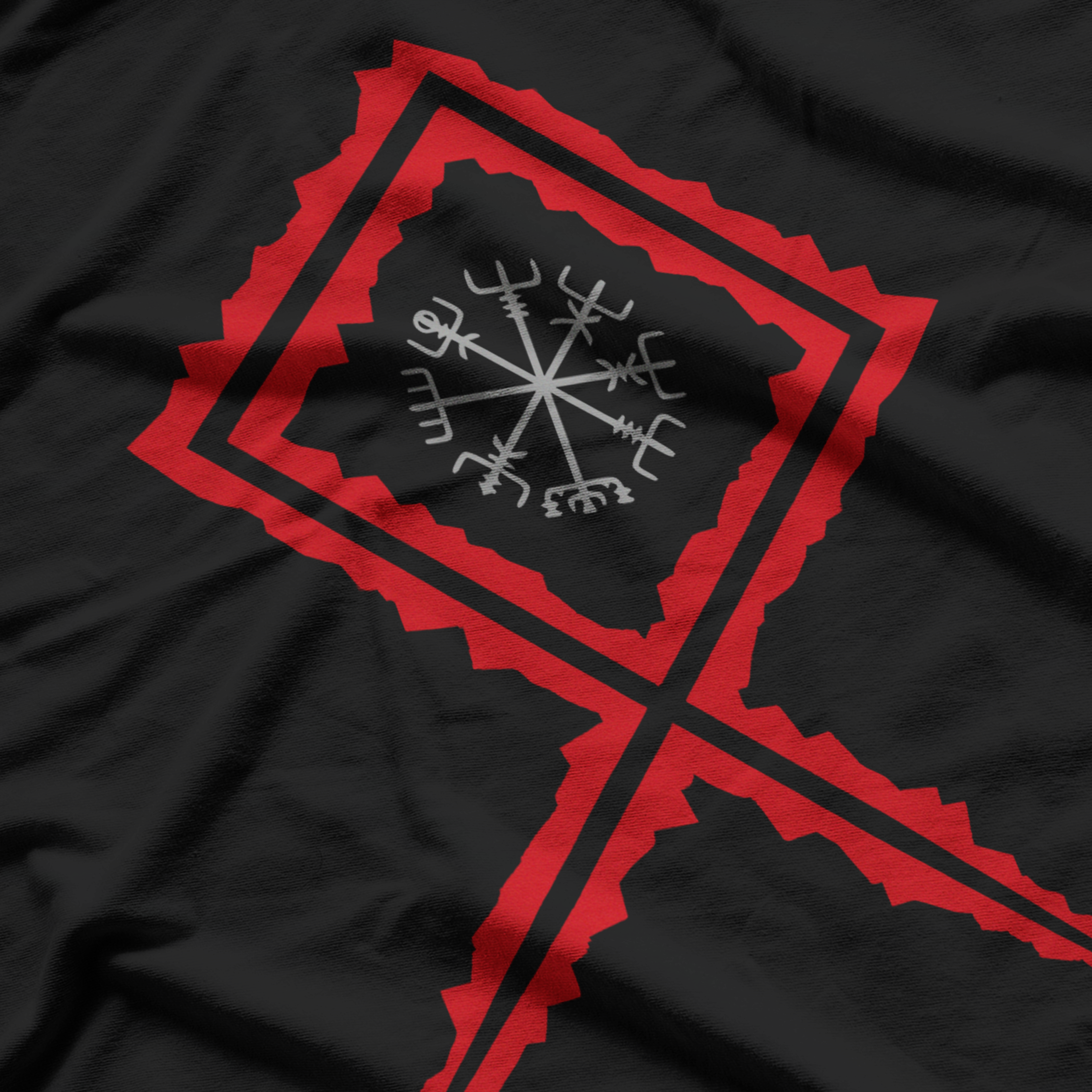 Vikings Norse Mythologys Compass The Vegvísir T-Shirt