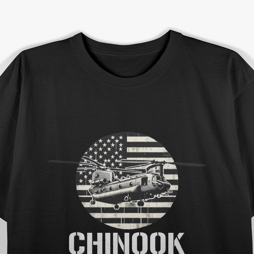Vintage CH-47 Chinook Military Mighty Lifter T-Shirt