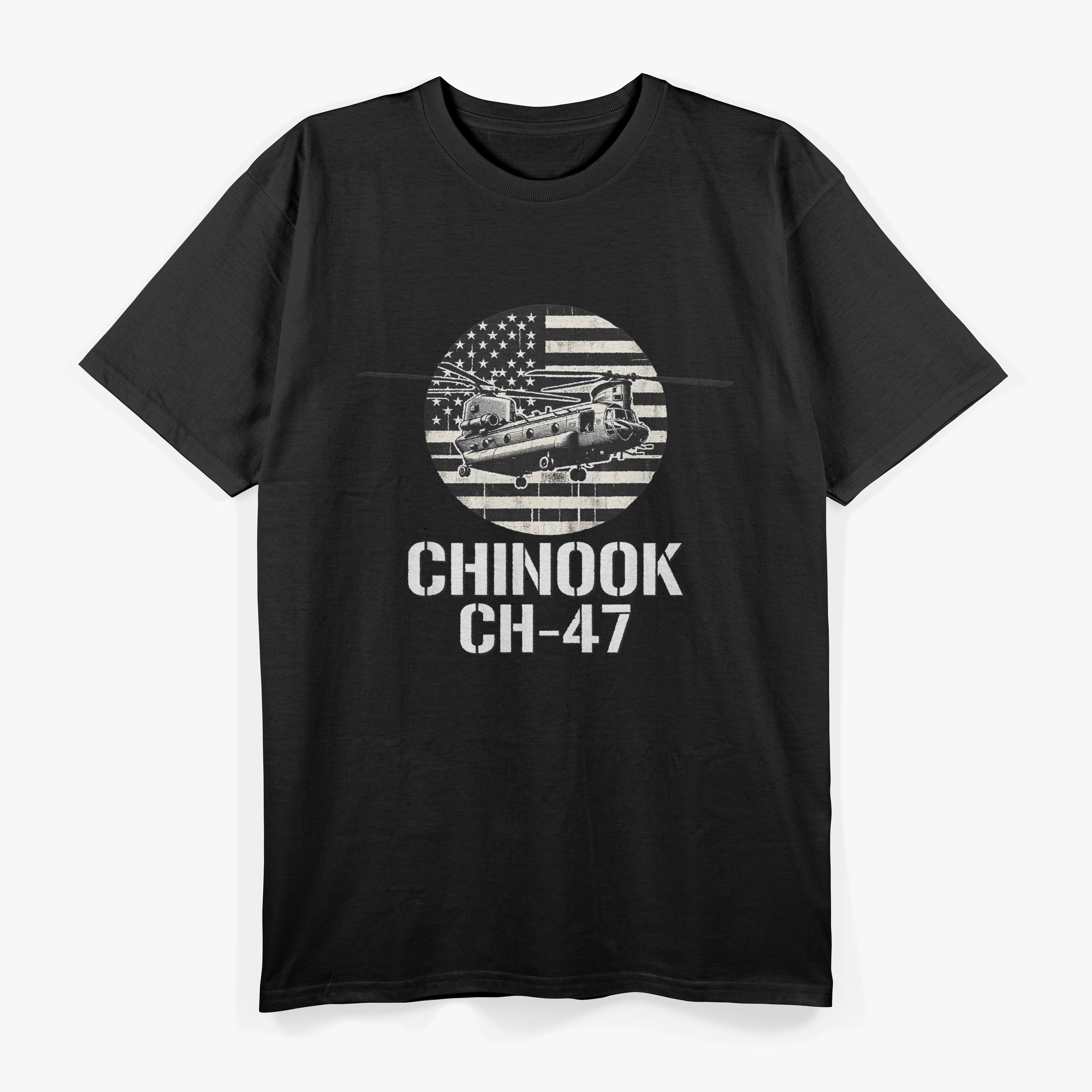 Vintage CH-47 Chinook Military Mighty Lifter T-Shirt