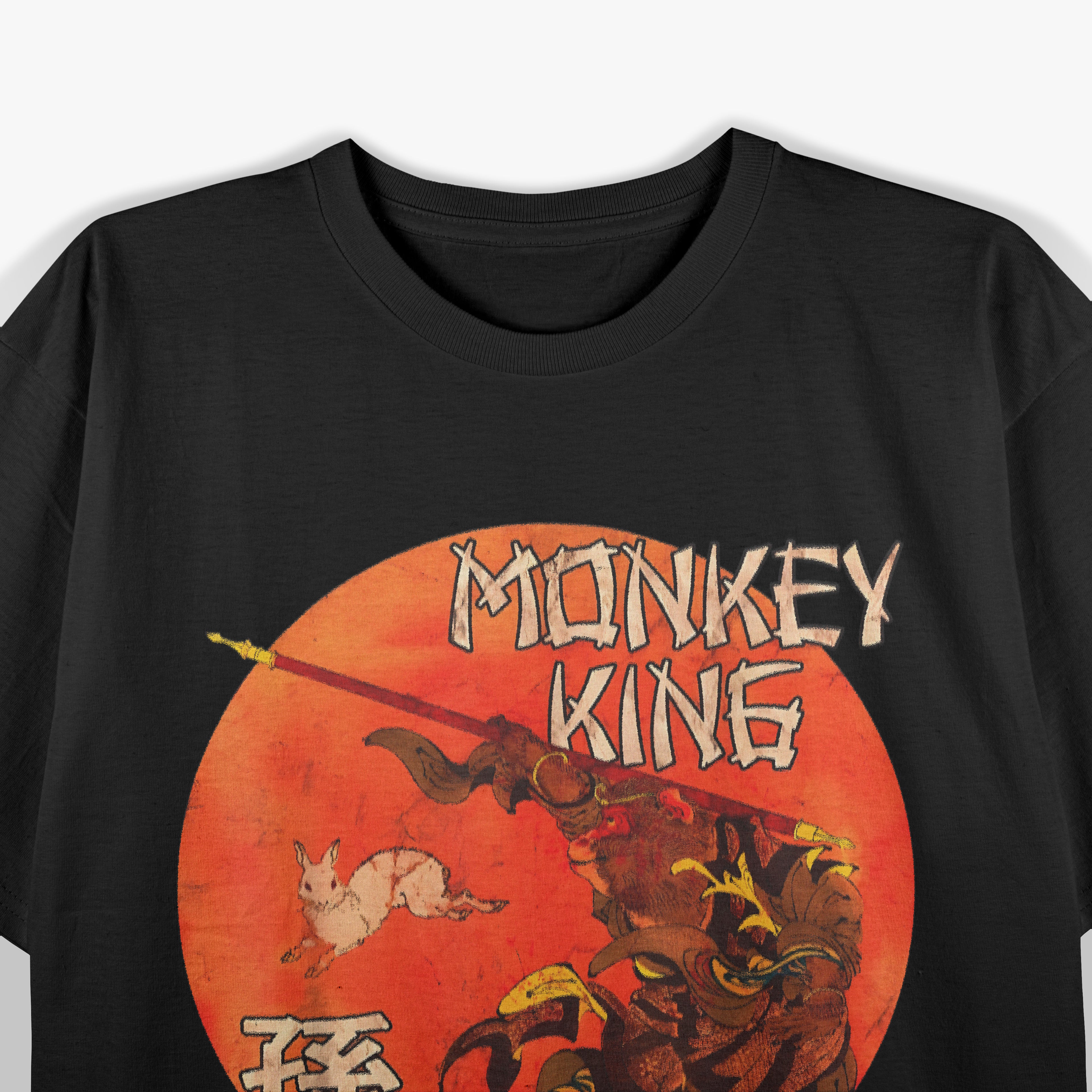 Vintage Sun Wukong Monkey King Legendary Hero T-Shirt