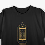 Vintage Vacuum Tube Amplifier Analog Valve Retro Music Sound T-Shirt