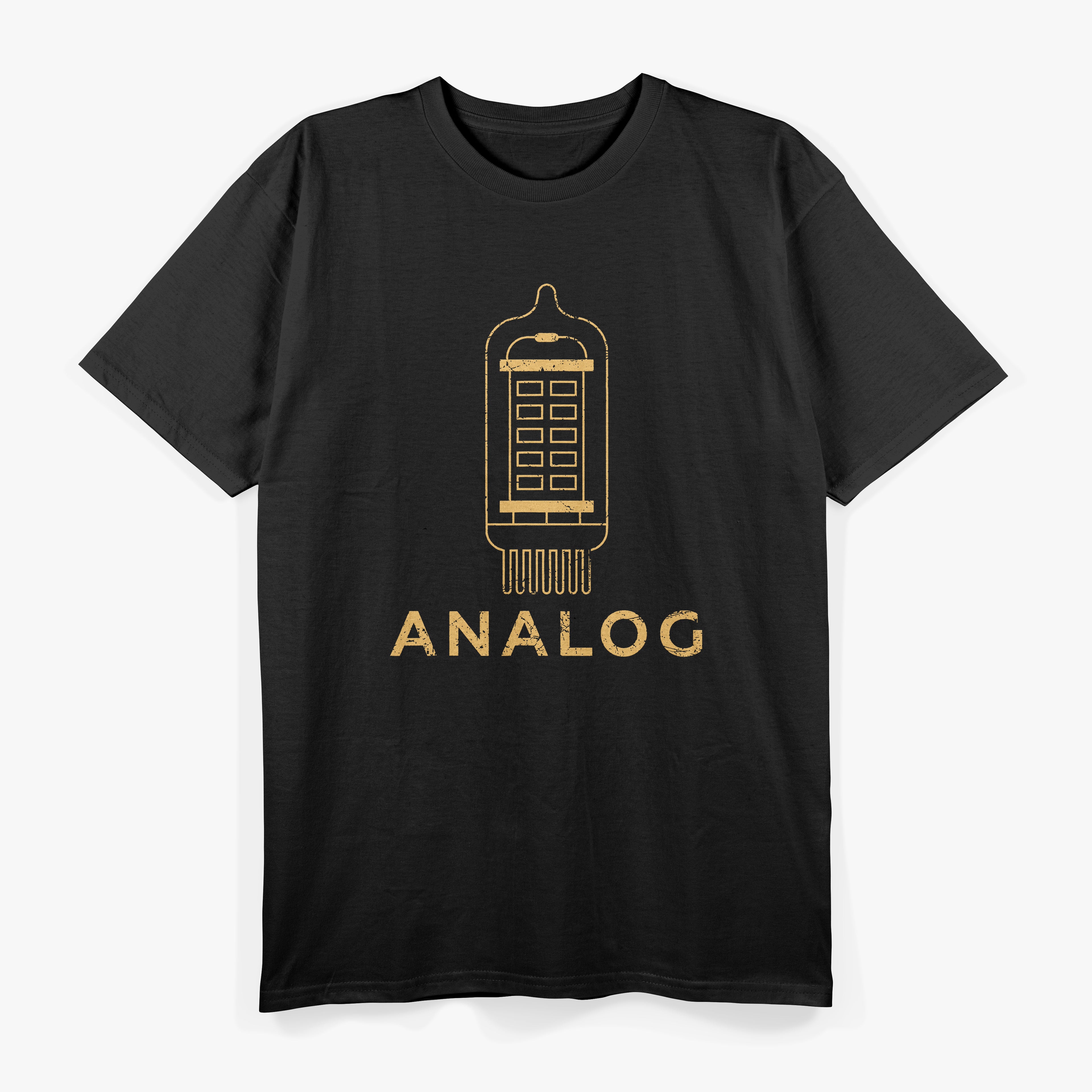 Vintage Vacuum Tube Amplifier Analog Valve Retro Music Sound T-Shirt