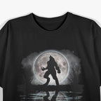 The Howling Werewolf Under A Full Moon T-Shirt