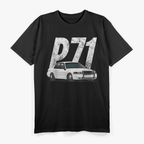 Crown Vic P71 White Cop Car Interceptor Vic Gift T-Shirt
