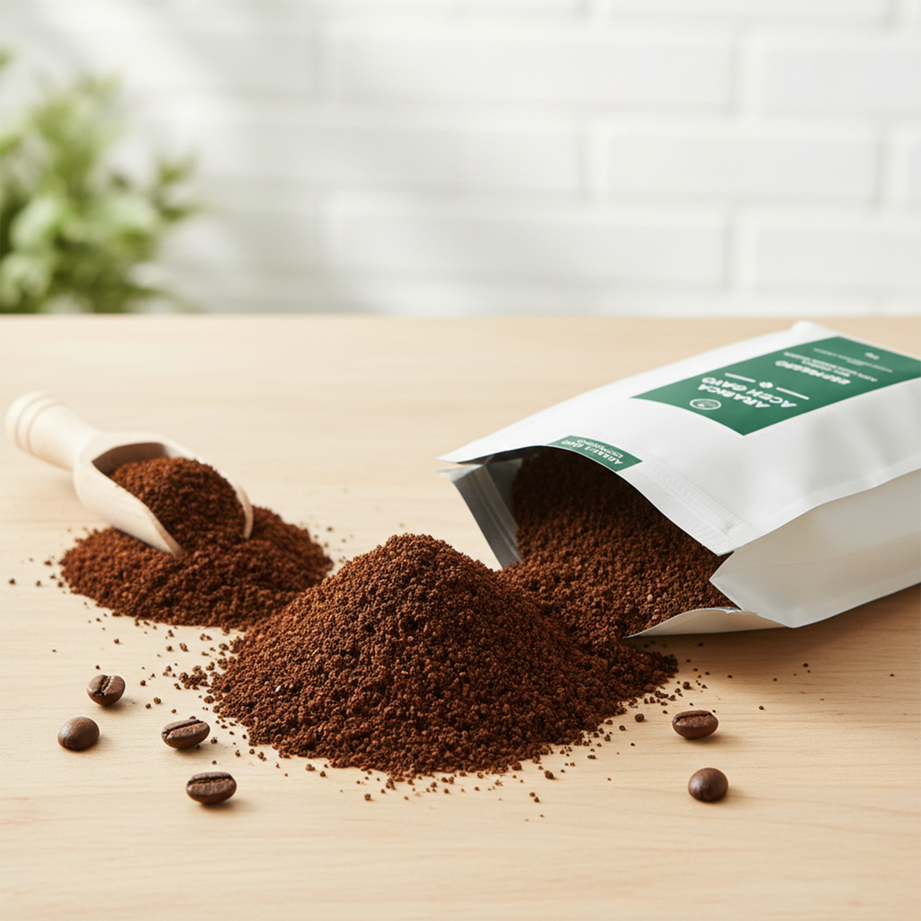100% Aceh Gayo Arabica Coffee 500g – Medium Grind Espresso Roast Beans