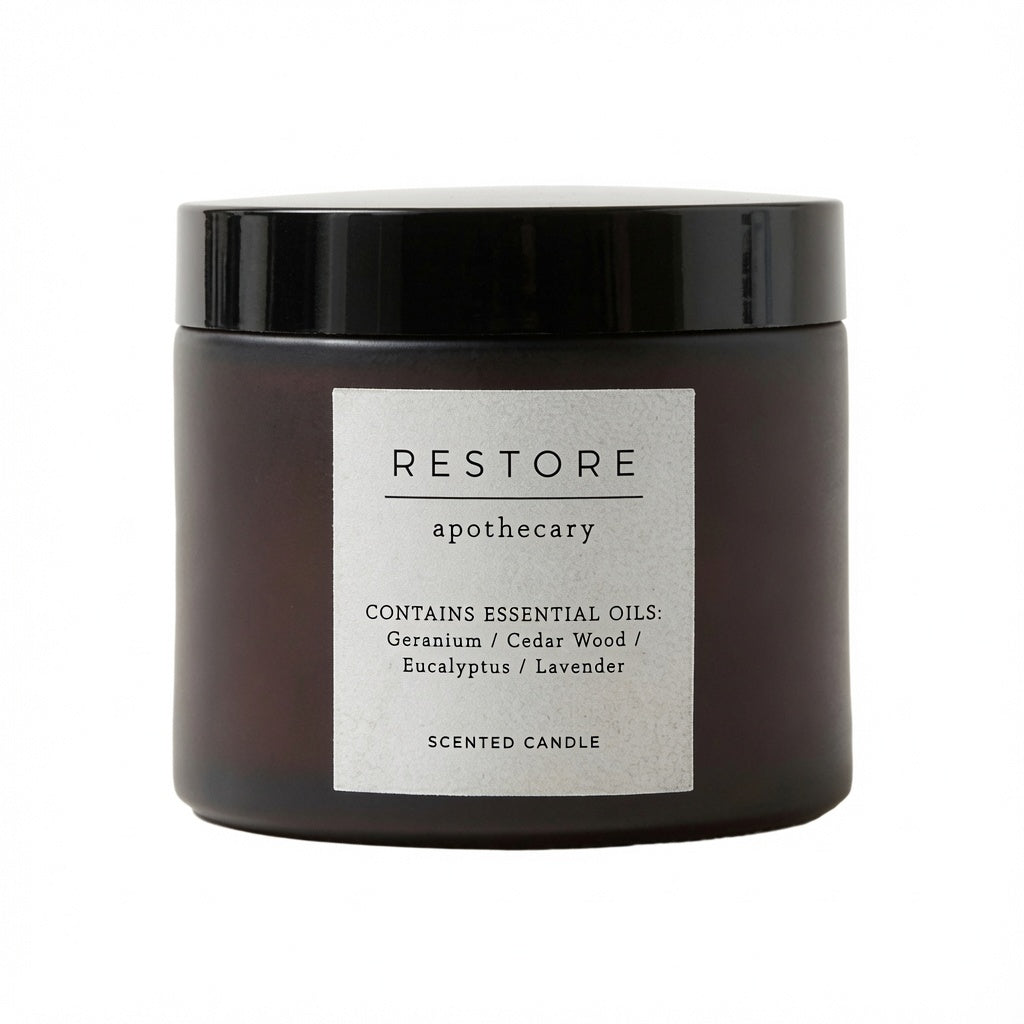 Marks & Spencer Apothecary Restore Scented Candle – Luxury Aromatherapy Candle