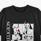Bad Nuns Smoking - Religion Meets Rebellion T-Shirt