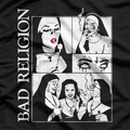Bad Nuns Smoking - Religion Meets Rebellion T-Shirt